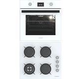 Termikel Ankastre Set (Bo O6555C W + Bh P6194C W) - Beyaz