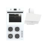 Termikel Beyaz Ankastre Set (BO O6555C W - BH P6194C W - CH C6532C WW)