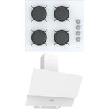 Termikel BH P6144C W - CH C6532C WW Beyaz 2'li Ankastre Set