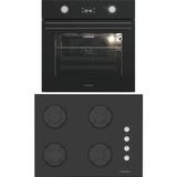 Termikel BO O6555C DB - BH P7144C B Siyah 2'li Ankastre Set