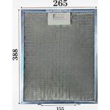 Termikel İle Uyumlu Davlumbaz 26,5X38,8 CM ArkaAra 12,5CM Aspiratör Filtresi