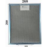 Termikel İle Uyumlu Davlumbaz 26,8X26 CM Arka Ara 12,5 CM Aspiratör Filtresi