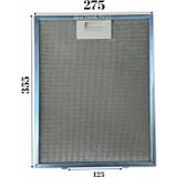 Termikel İle Uyumlu Davlumbaz 27,5X33,5 CM Arka Ara 12,5CM Aspiratör Filtre