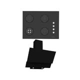 Termikel Siyah Ankastre Set (BH P7194C B - CH C6532C BB)