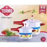 Termo 4 - 8 Litre 2li Düdüklü Tencere Alüminyum Pres Baskı %100