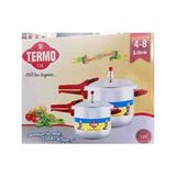 Termo Düdüklü Tencere 2 Li 8lt Ve4 Lt - 8 lt - Gümüş