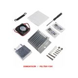 Termo Elektrik Peltier Su Sivi Sogutucu Sistem Dc 12V 6A 60W Bilgisayar Cpu Klima Buzdolabi