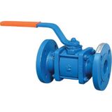 Termo Tam Geçişli Küresel Vana, Pn 16 GG25 Pik Flanşlı - DN65