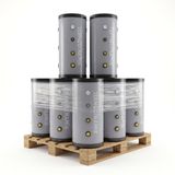 Termodinamik Td-Bt 100 Lt Buffer Tank (100 Litre) 7 Adet (Isı Pompası Ve Isıtma Sistemleri İçin Denge Tankı)