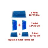 Termojel Seti Tüm Boylardan Termojel Seti Sıcak Soğuk Termo Jel Kompres Buz Jel Termojel