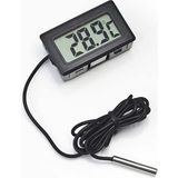 Termometre Mini Dijital Isı Ölçer -50C +110C Buzd. Akv. Oda - Çok Renkli