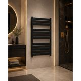Termorad Alüminyum Mat Siyah 50X120 Petsa Slim Havlupan