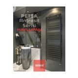 Termorad Petsa Ral7016 Texture Antrasit Alüminyum Havlupan 50X120