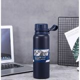 Termos 800Ml Outdoor, Lacivert, Seyahat Ve Spor Termos Paslanmaz Celik, Yalitim, Sicak Ve Soguk İcecek