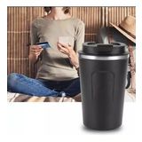 TERMOS BARDAK MUG 380 ML ( SIRDIRMAZ KAPAK , EL YAKMAZ ) (Siyah)