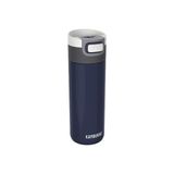 Termos Kupa 500 ml - Paslanmaz Çelik Kahve Kupası - Sızdırmaz ve Sızdırmaz - Yalıtımlı Kupa, Seyahat & Kahve Kupası - 9 Saat / 18 Saat Soğuk Tutar - Model Etna Denım Blue - Option-1 - 0 - Siyah