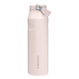 Termos The Ice Flow Bottle Flip Straw Rose Quartz - 1060 Ml