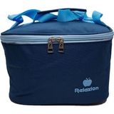 Termoslu Okul Beslenme Çantası Lacivert Termal Lunch Box Çocuk Yetişkin - 1 Adet