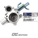 Termostat Kapagı Alt Termostat Yuvası : Alt Kore Accent Era 1,6 Benzın 2006- (Oem No: 2562026870)