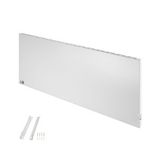 Termostatli Hibrit Kizilötesi Isitici Kuas Hybridboard 1400 Watt Elektrikli Isitici (1400x600x40) beyaz