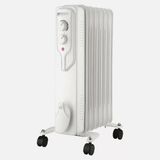 Termostatlı Yağlı Radyatör Isıtıcı 1500W 7 Dilim Yağlı Radyatör Terkerlekli - 1 W