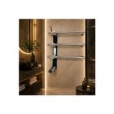 Termovan Elektrikli Havlupan 50x48xH100 Cm 60 Watt 65 °C ( Krom )