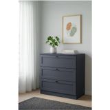 Terra 3 Çekmeceli Şifonyer 75X77x42 Cm – Modern Tasarım