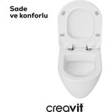 Terra Asma Klozet Gömme Rezervuarlı Set - Beyaz