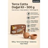 Terra Cotta Doğal Kil Hamuru 500 G – Hava ile Kuruyan Seramik Hamur | El Sanatları, Dekor, Modelleme