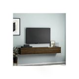 Terra Duvara Monte 3 Kapaklı Modern Tv Sehpası – 180 Cm Ceviz