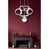 Terra Krom 3 Renk Modern Sarkıt LED Avize