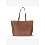 Terra Taba Hakiki Deri Kadın Omuz Çantası – Sahara Tan Terra Structured Leather Tote