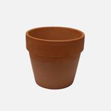 Terracota İtalyan Kaktüs Naturel Saksı Q5,5cm