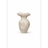 Terracotta Gövde Şekilli Dekoratif Vazo Modern Bohem Salon Orta Sehpa Kadın Figürlü Şık Ev Dekoru