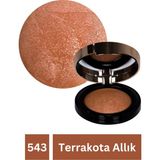 Terrakota Allık – Doğal Işıltılı Görünüm - Kahverengi