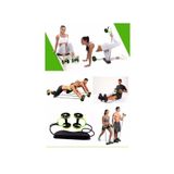 Terrien Deluxe Seri Kopmayan Lastikli Tekerlekli Kullanışlı Spor Aleti Karın Kol Bacak Omuz Kası ve Şınav