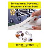 Terrien Duş Pvc Lavabo Küvet Tezgah Kenar Banyo Mutfak Pencere 3,2 Mt Su Sızdırmaz Geçirmez Yalıtım Bant