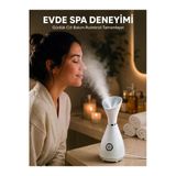 Terrien Nano İyonik Buhar Cihazı Tek Tuşla Kullanım Yüz Bakım Makinesi