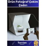 Terrien Smart Seri Yeni Üretim Beyaz Led Işıklı Katlanır Manyetik Devre Yapılı Stüdyo Kutusu Panel