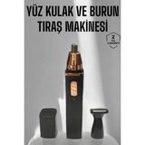 Terrien Tıraş Makinesi Kulak Burun ve Yüz Temizleyici Şarjlı Mini - Renkli