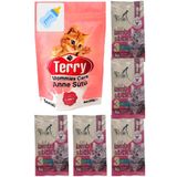 Terry Anne-Yavru Kedi Sütü Tozu 200 gr, Biberon, Kuzu Etli 5 adet 3lü Sticks Ödül