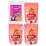 Terry Mommies Care Anne Kedi Sutu Tozu 3 X 200 Gr, Biberon, Avida 12Li Somonlu Sticks Odul