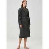 Terry Shawl Collar Pamuk Bornoz Antrasit