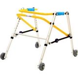 Ters Walker WG-W917 Çocuk Yürüteç - Dört Tekerlekli Ters Walker - 100 cm - Siyah