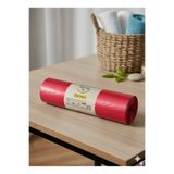 Terto Endüstriyel Jumbo Çöp Poşeti Kırmızı | 80x110cm,10’lu Rulo x 3 Paket (Toplam 30 Adet)| Ekstra Kalın!