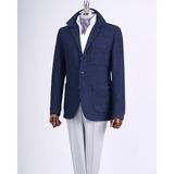 Terzi Adem Altun İtalyan stil slim fit kaşe spor mont erkek lacivert T13544 - 50