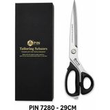Terzi Market Pin 7280 29 cm Terzi Makası – Profesyonel Kumaş Kesim Makası