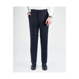 TerziAdemAltun İtalyan stil slim fit erkek klasik kumaş pantolon lacivert T20092-02