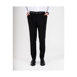 TerziAdemAltun İtalyan stil slim fit erkek kumaş pantolon siyah T20038-01