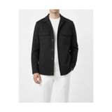 TerziAdemAltun İtalyan stil slim fit erkek spor tek ceket siyah T14627